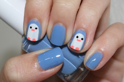 Winter Nail Art Designs Ideas for Girls 2012